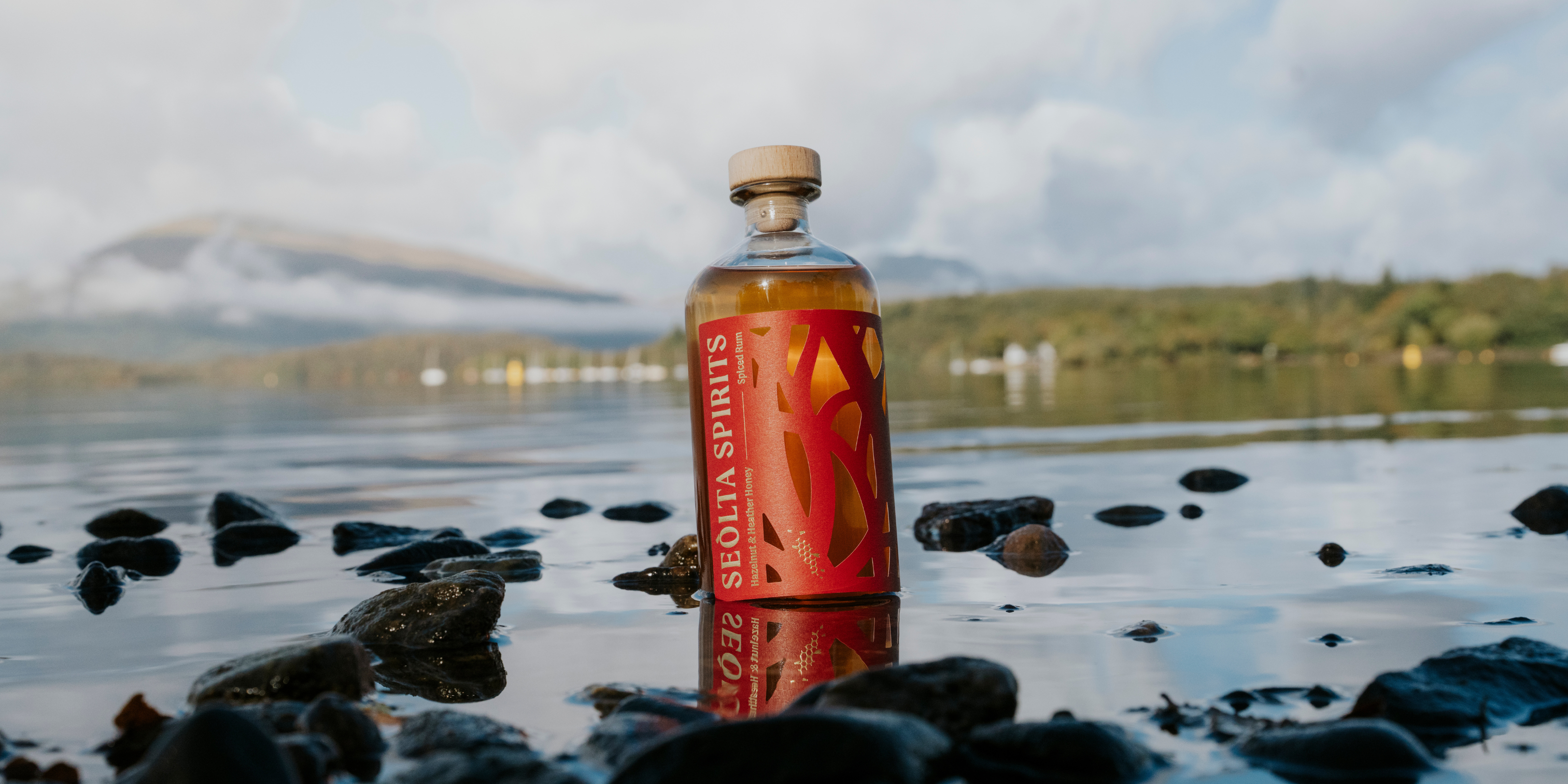 Scottish Spiced Rum in Loch